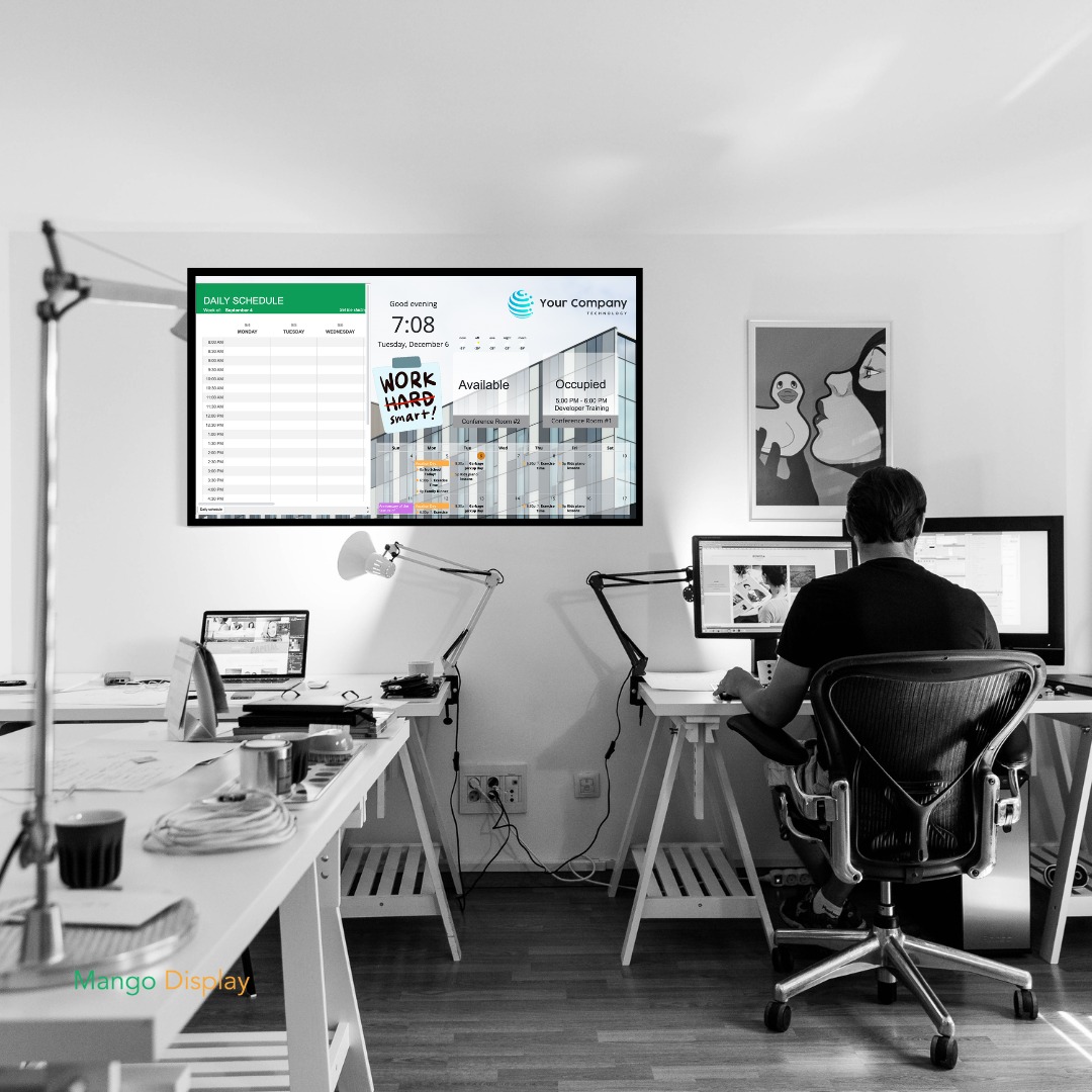 Mango Display - Connect your Google, Microsoft, or Apple...