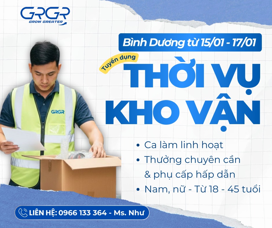 Grow Greater - GRGR - Cung Ứng Nhân Sự | Thủ Đức
