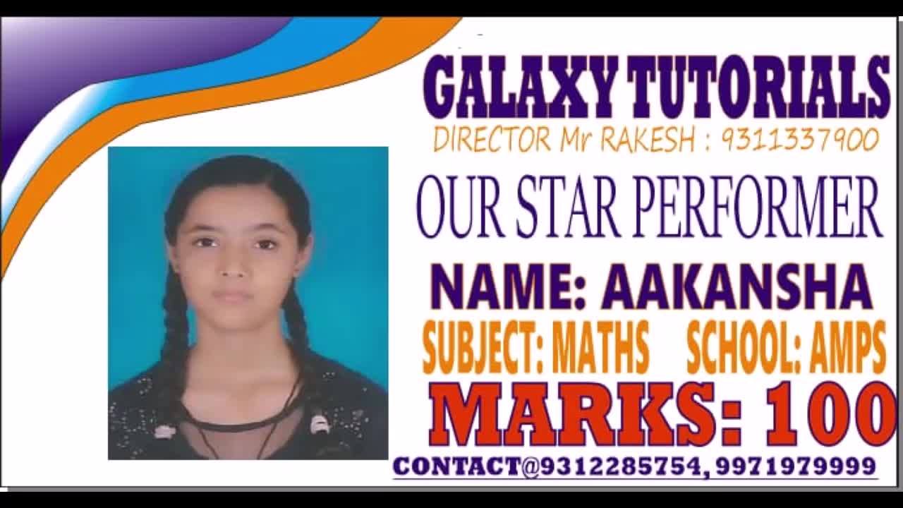 Galaxy Tutorials | Faridabad