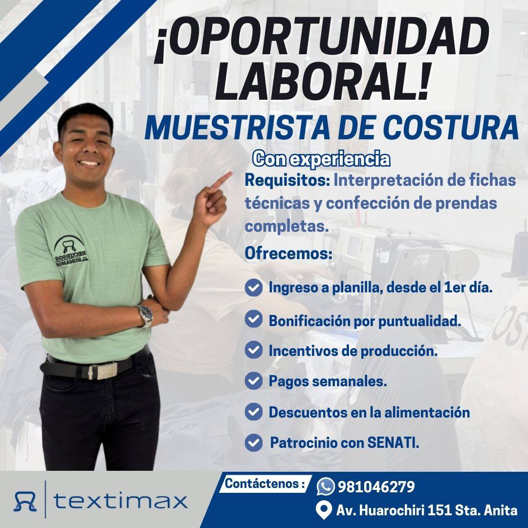 Confecciones Textimax S.A. | Santa Anita