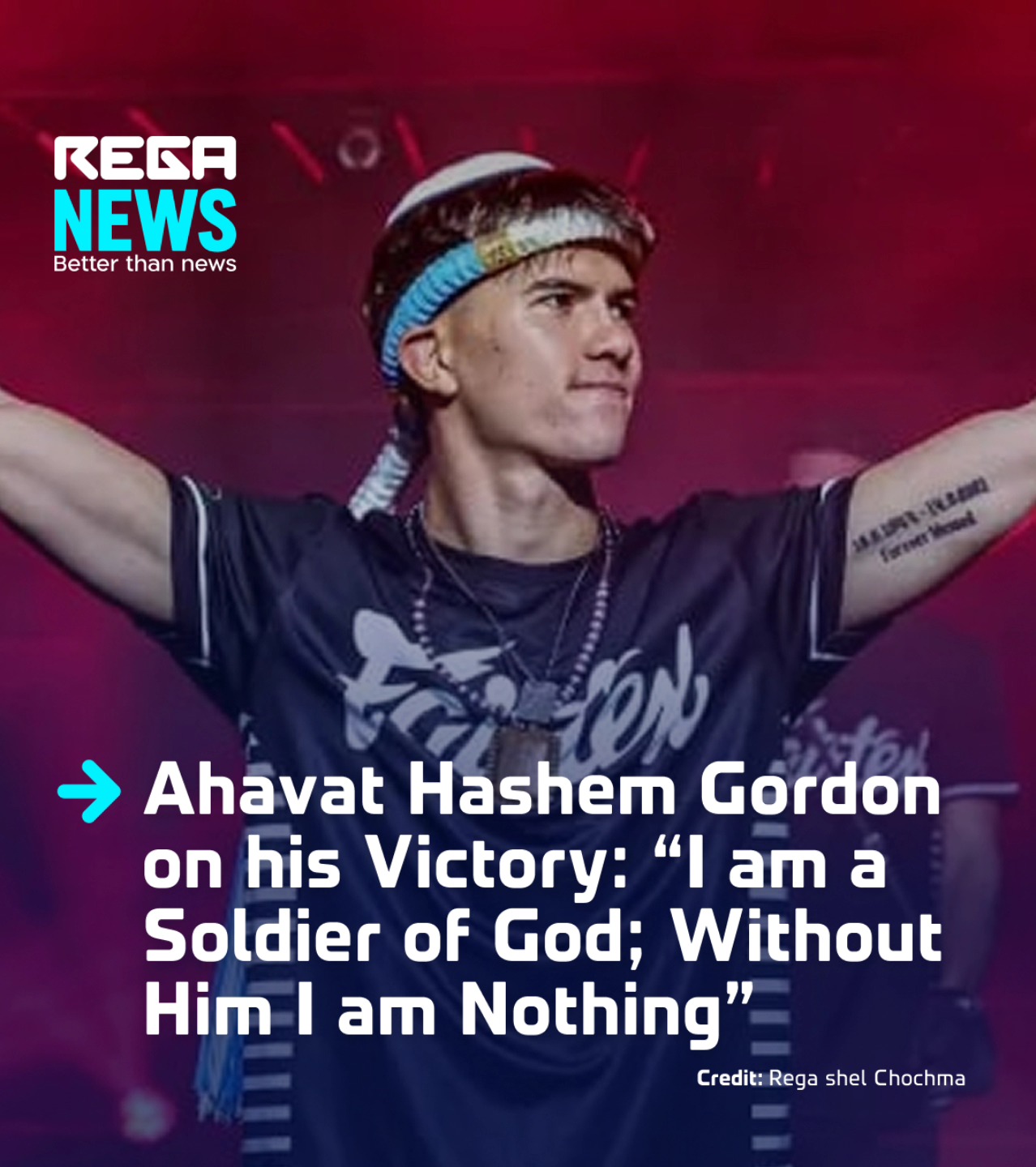 Rega - After 19-year-old Israeli boxer Ahavat Hashem Gordon defeated ...