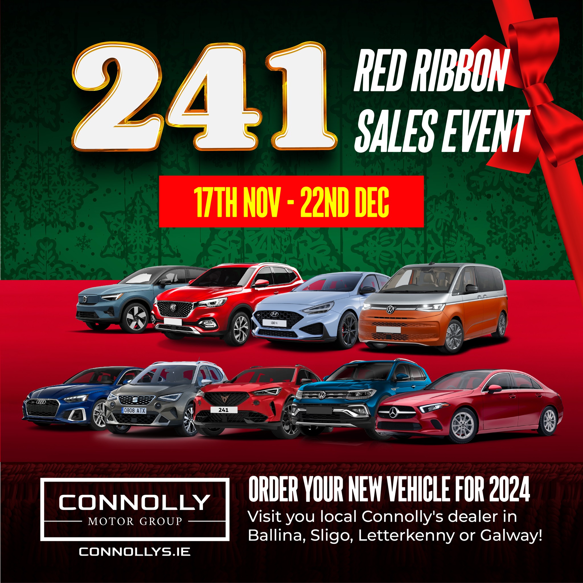 The Red Ribbon Sales Event is here!... - Connolly Motor Group