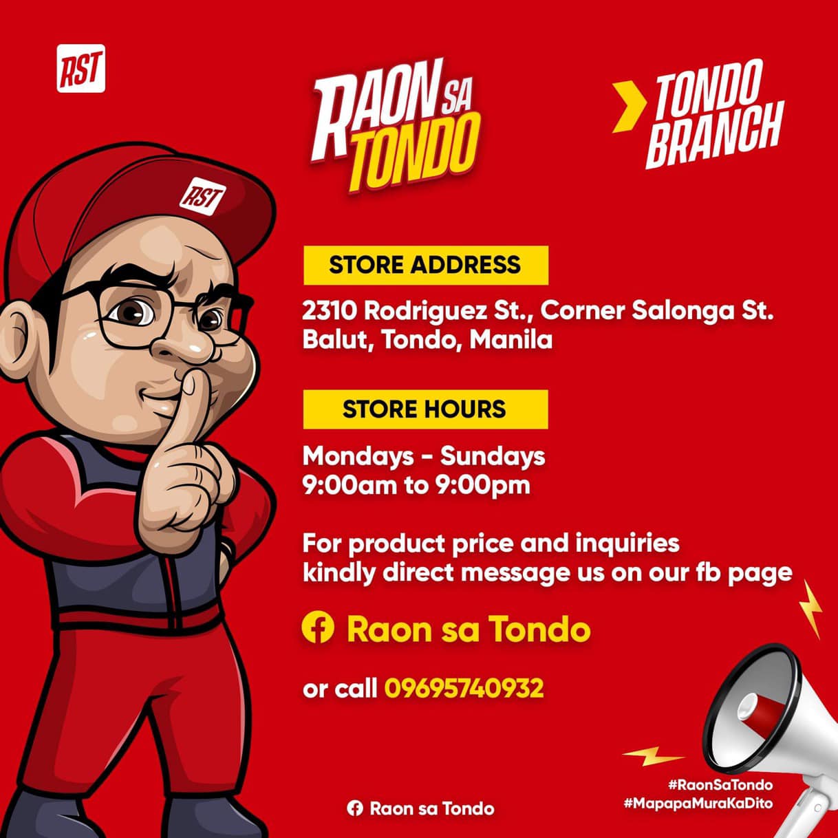 Raon sa Tondo - Cavite... - Raon sa Tondo - Cavite Branch | Facebook