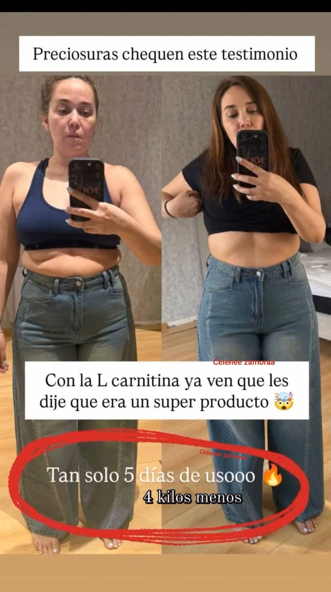 l carnitina resultados LCARNITINA, d, 4 semana( Experiencia) L-Carnitina o Levocarnitina es un