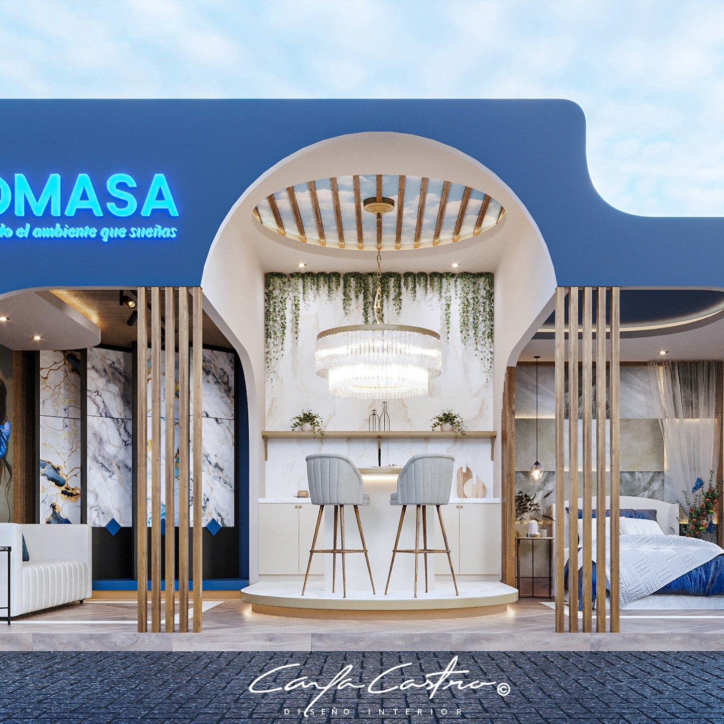 El Vuelo de la Mariposa... - Carla Castro Diseño Interior