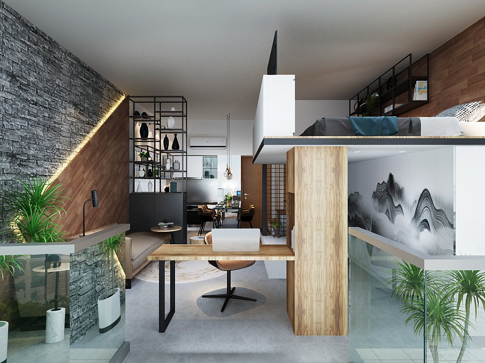 【地方小，也要活得精緻】- 系列2 柏傲灣設計圖By... - KOME Interior Design Co.