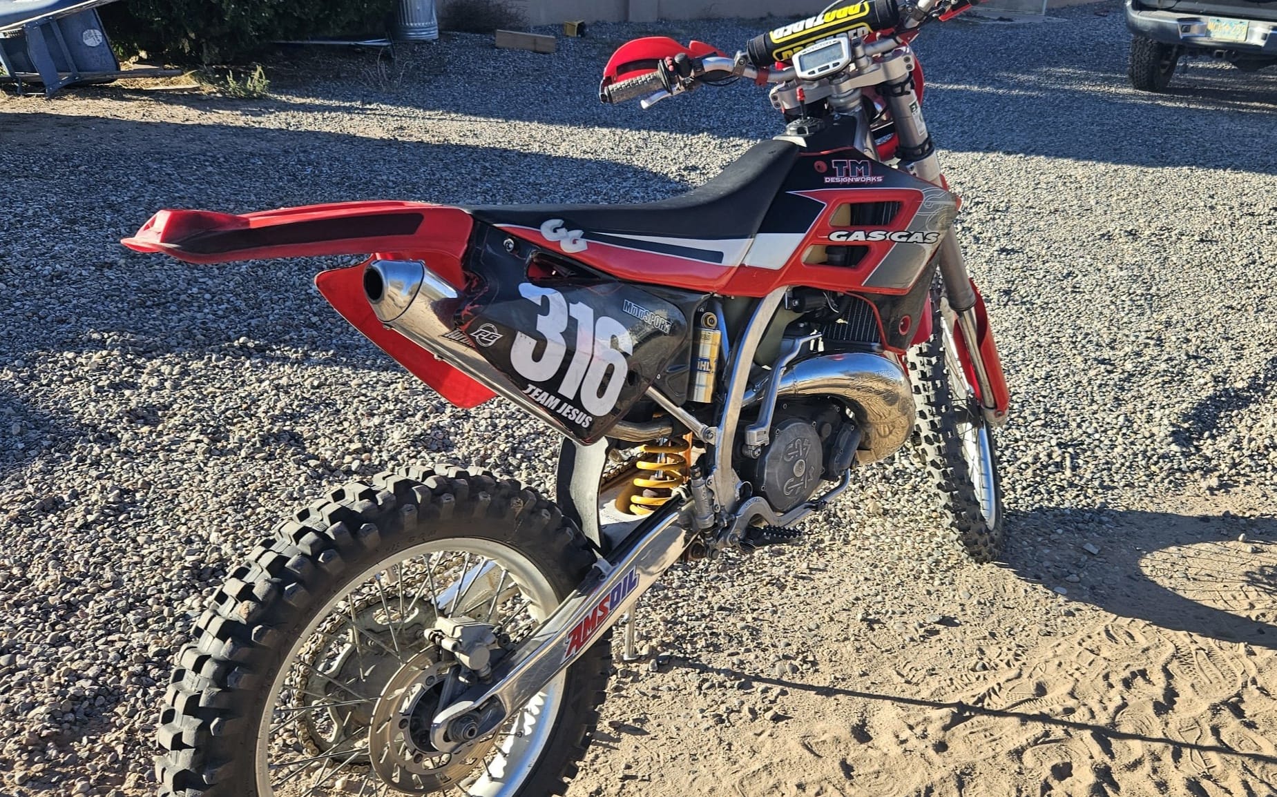 What is the value of a 2001 Gas Gas EC250?