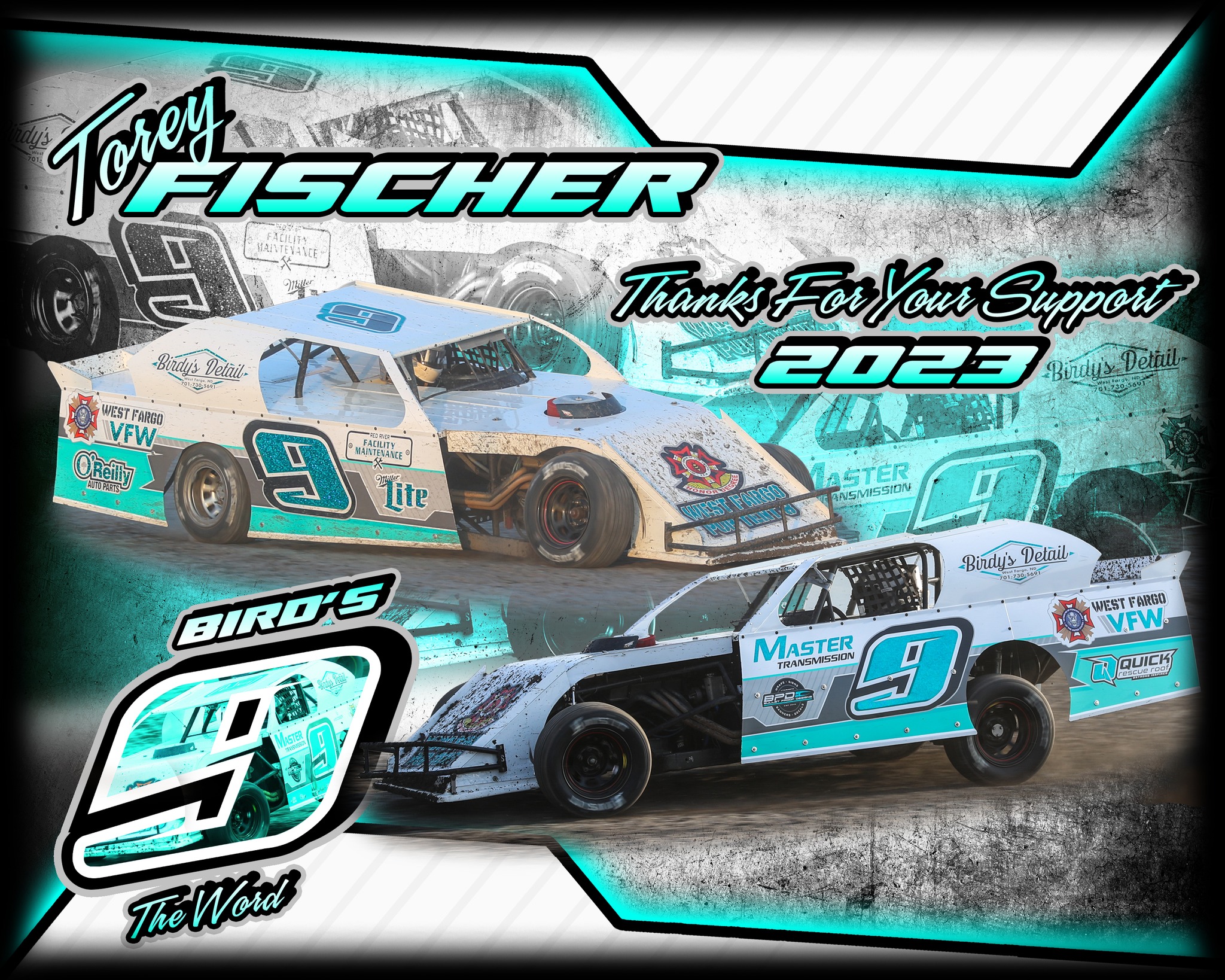 Speedway - Another set of sponsor photos our the door for SportMod ...