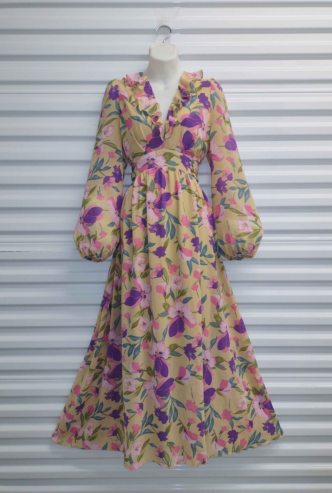 Lovely Retro 1930s Designer Floral Print Dress Soooo Pretty! - Dresses ...