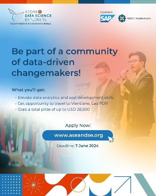 UTM - ASEAN Data Science Explorers (ASEAN DSE) 2024 Are you driven by a ...