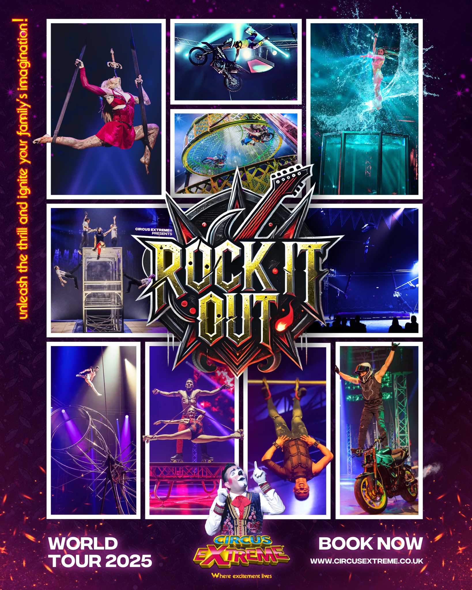 Circus EXTREME® presents: “Rock It Out” – the ultimate fusion of