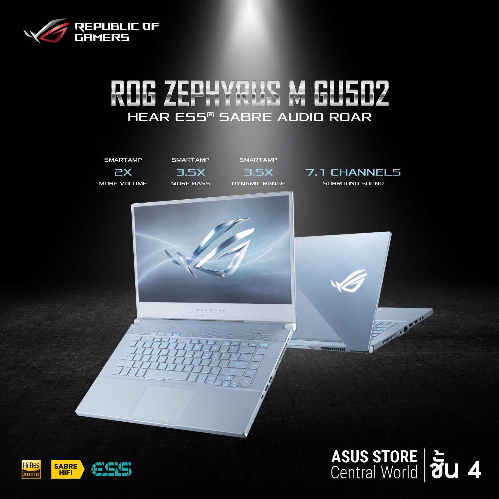 ROG Zephyrus M GU502... - ASUS Store - CentralWorld