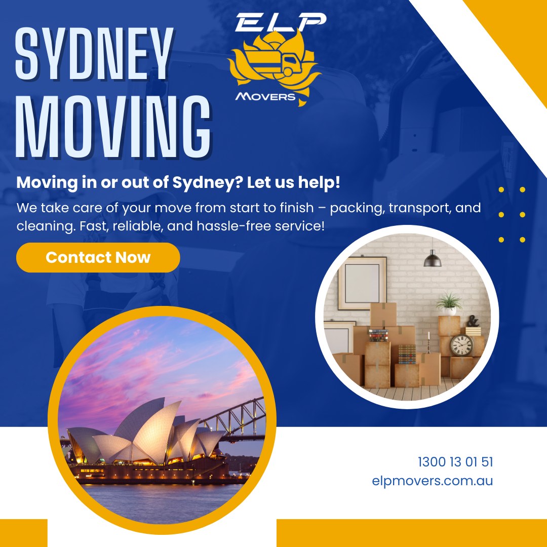ELP Movers - 🚛🏙️ Moving in or to Sydney? We’ve got you covered! Whether ...