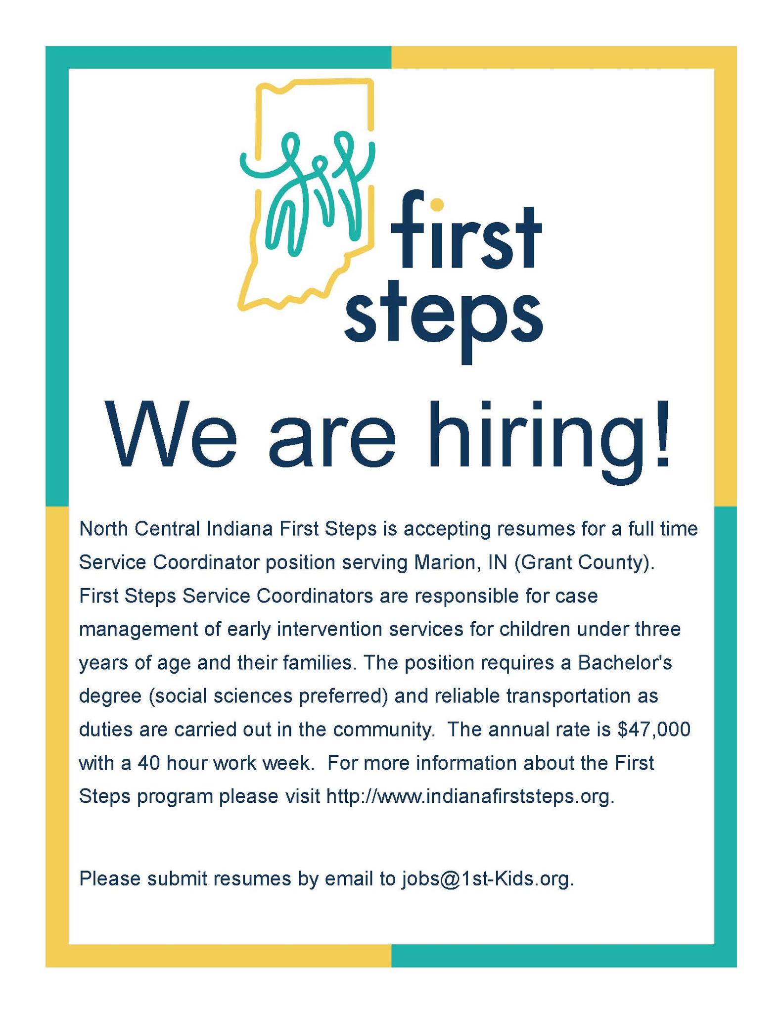 First Steps - North Central Indiana | Fort Wayne IN