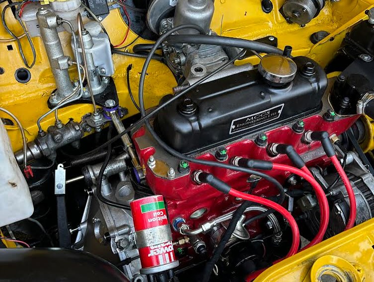 Here is the Road Sport engine installed... - MCCS Engineering