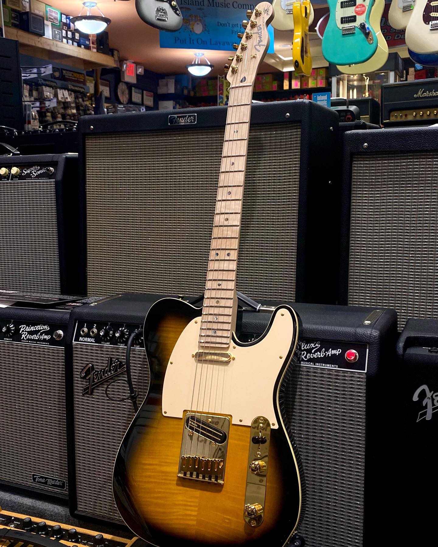 Richie Kotzen Telecaster model with series/parallel switch