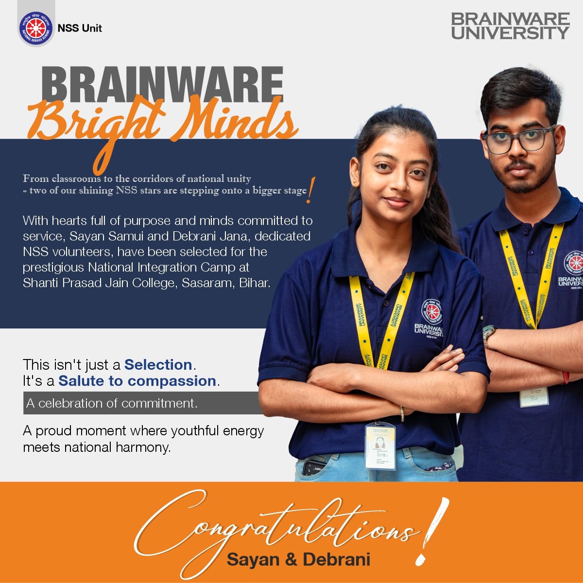 Brainware - From Campus Corridors to the Call of National Unity! It ...