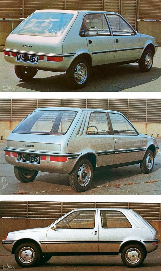 Peugeot 205 Nepala - just a concept, a mnix between Citroen ZX and