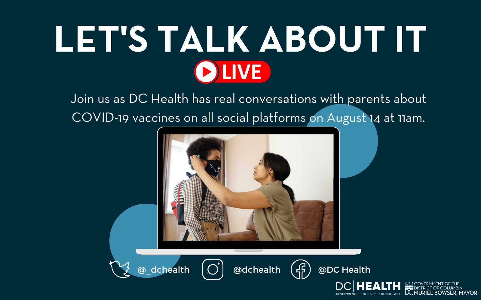 DC Health - Join us as DC Health has real conversations...