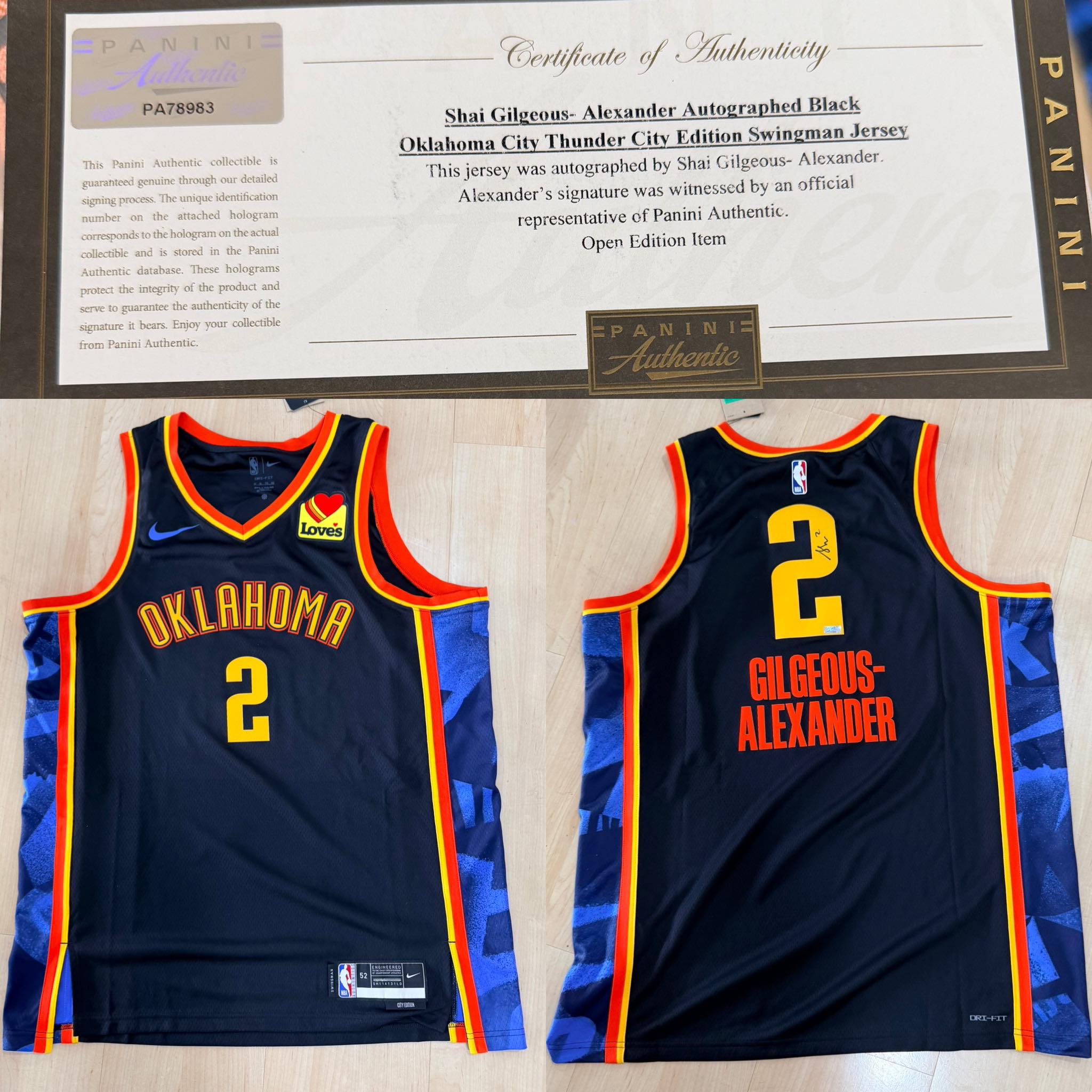 ? Shai Gilgeous Alexander ? Rare color way with a sponsor patch 