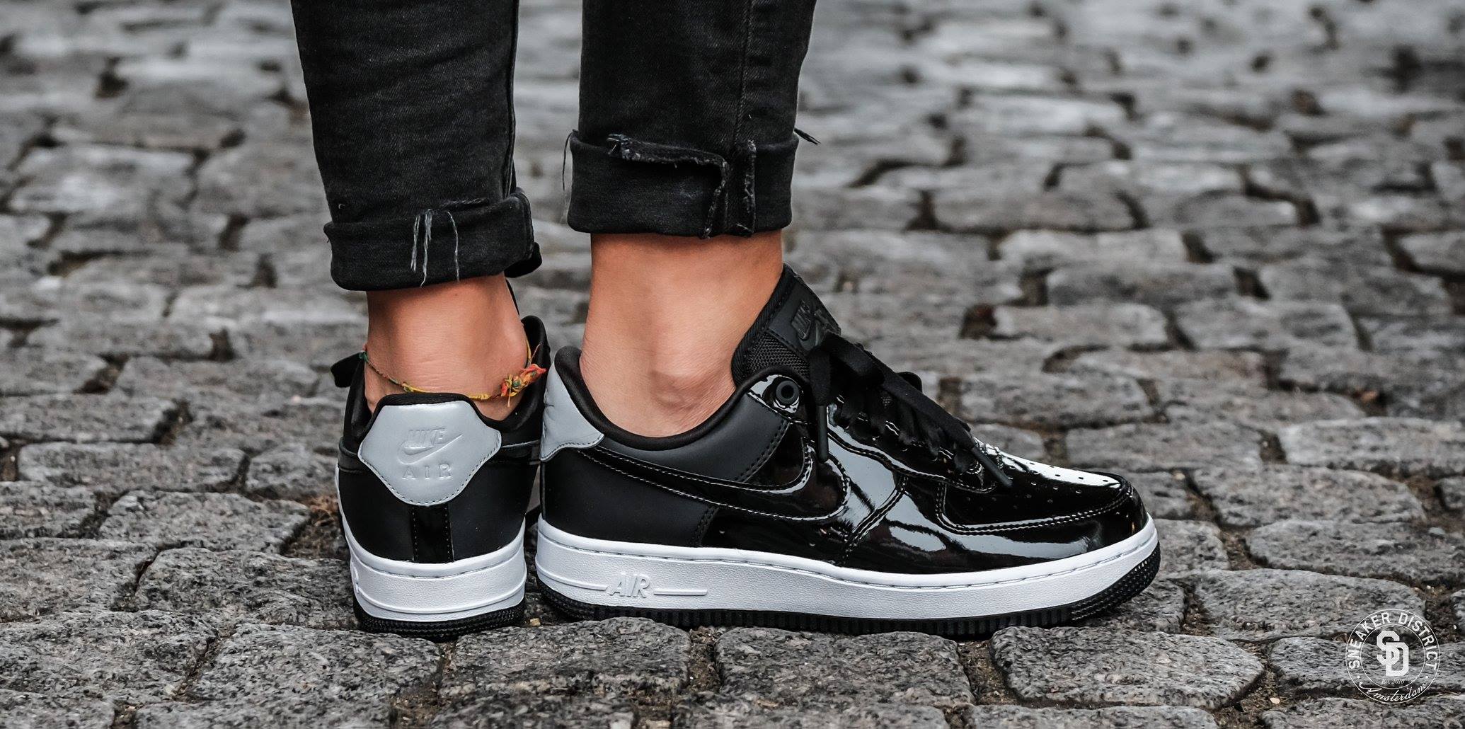 Nike Air Force 1 Flyknit 2.0 Black/White-Anthracite restocked 