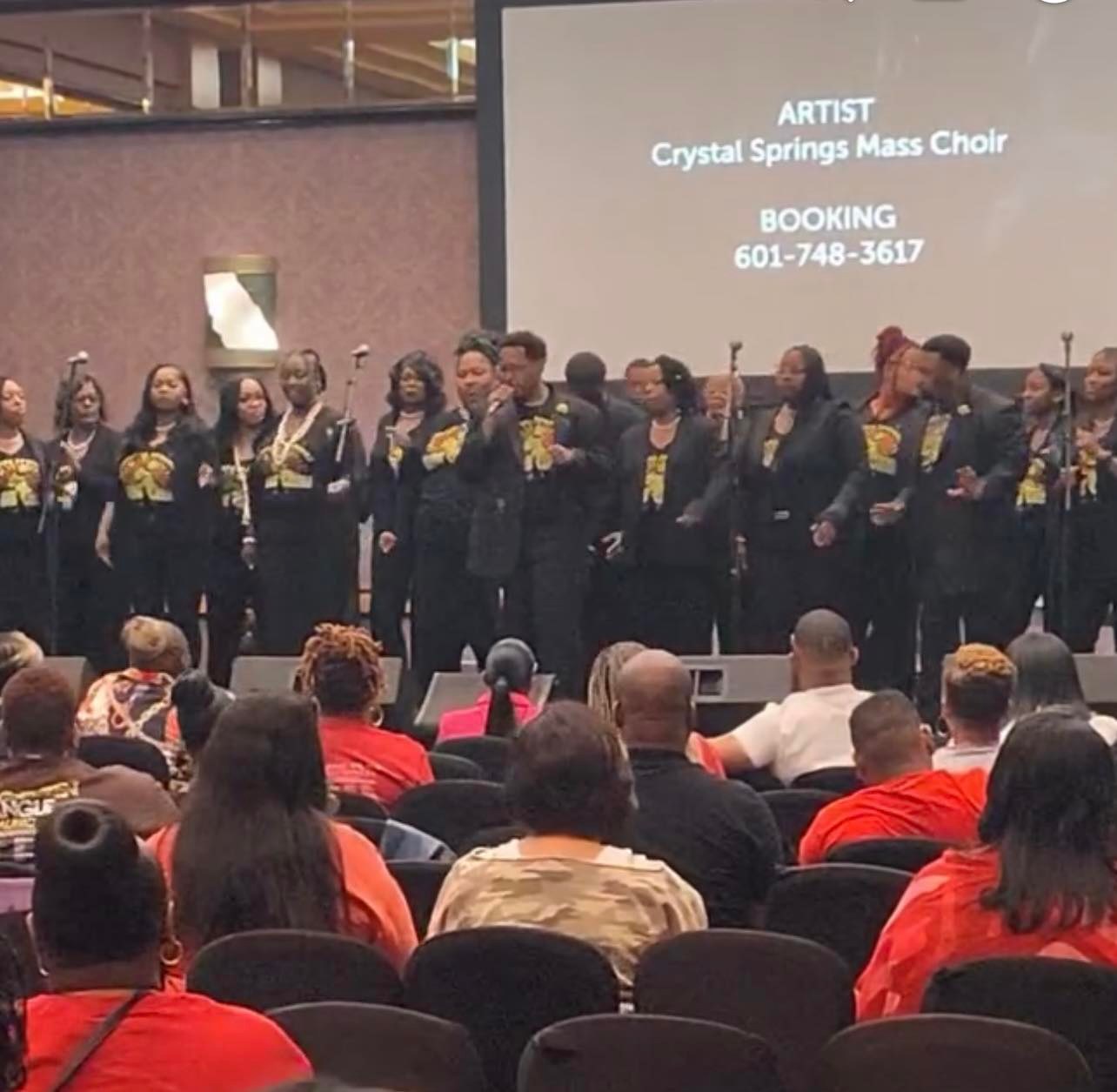 I am beyond proud of my Watson Grove Fellowship Choir! While we 