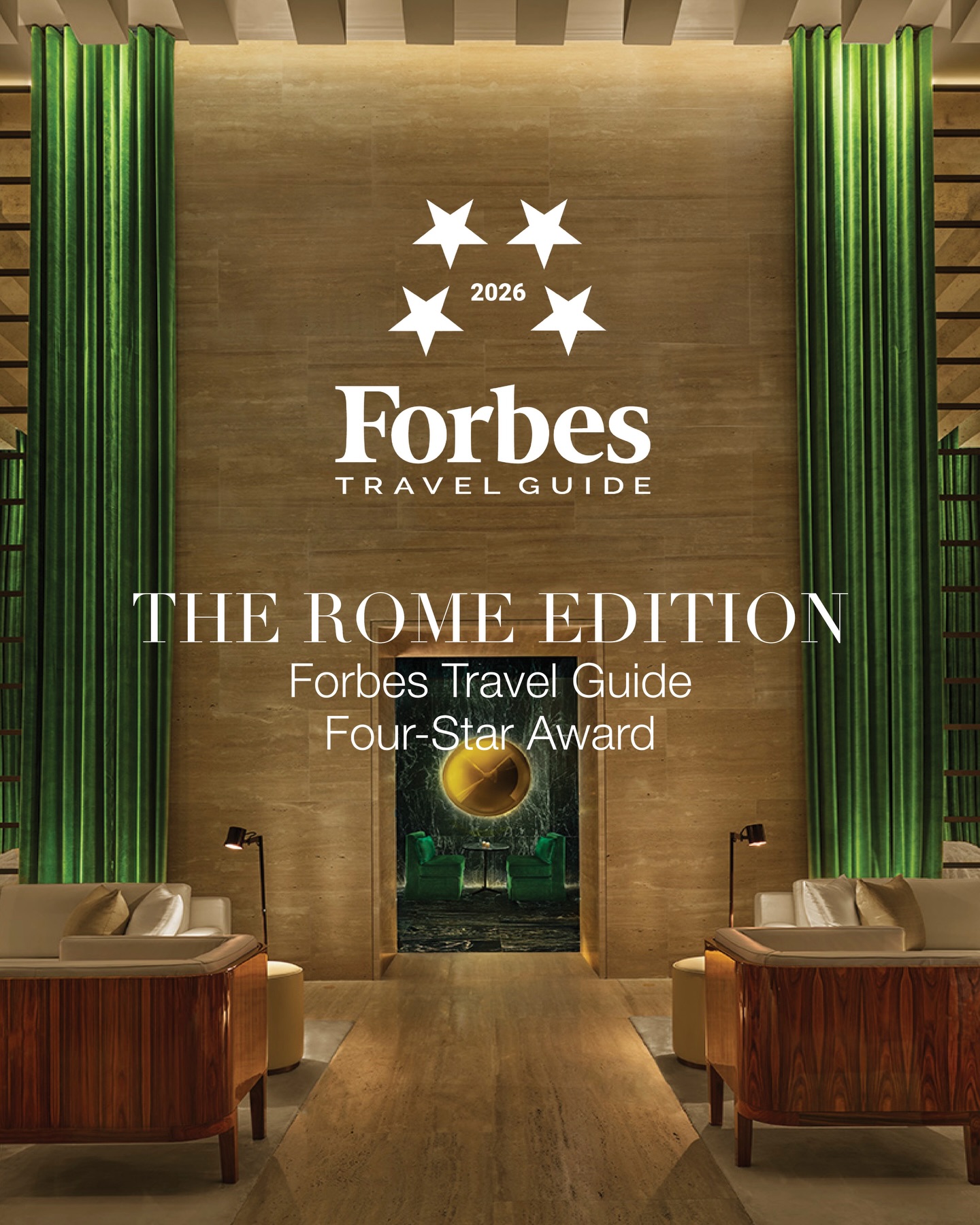 The Rome - The Rome EDITION is proud to announce its recognition as a ...