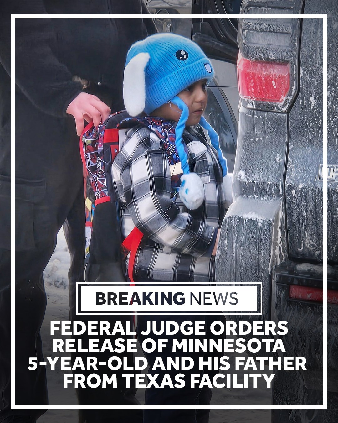 WMUR-TV - A federal judge ordered the release of a Minnesota 5-year-old ...