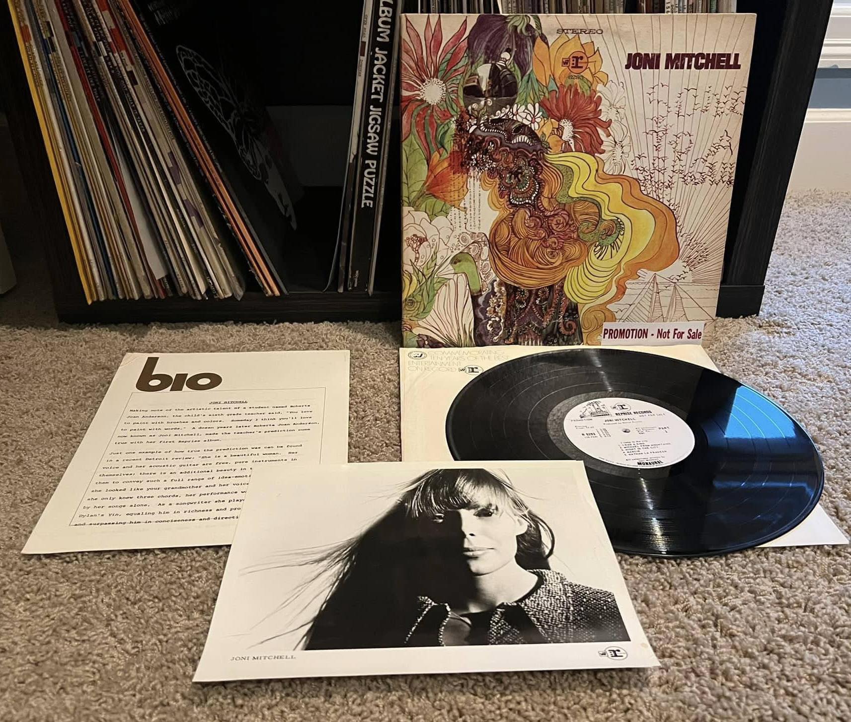 Rare first press of Joni Mitchell
