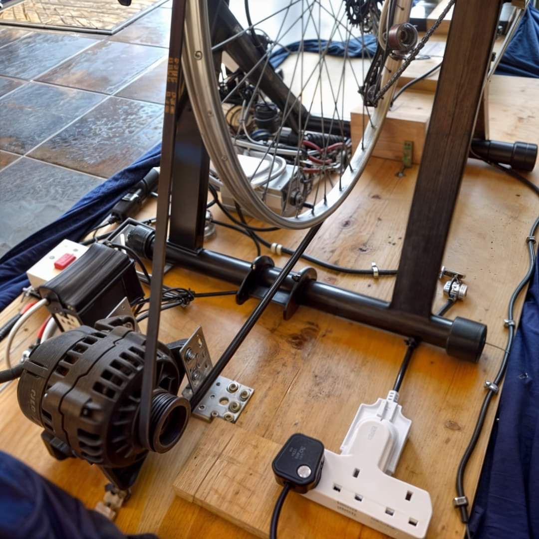 electricity generator bicycle Stationary Exercise Bike Pedal Power System for Child and Adult : Sports & Outdoors UpCycle Ecocharger: Grid Tied DIY