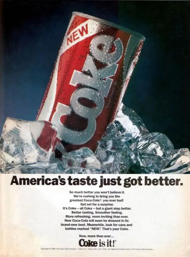 Just over 40 years ago on April 23, 1985, the Coca-Cola Company