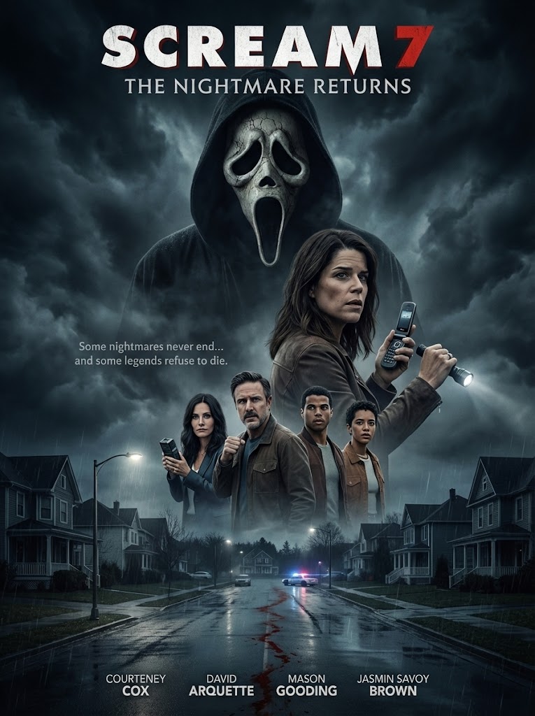 Cinema - 🎬 SCREAM 7: The Nightmare Returns (2026) 🌙🩸 ⭐ Starring: Neve ...