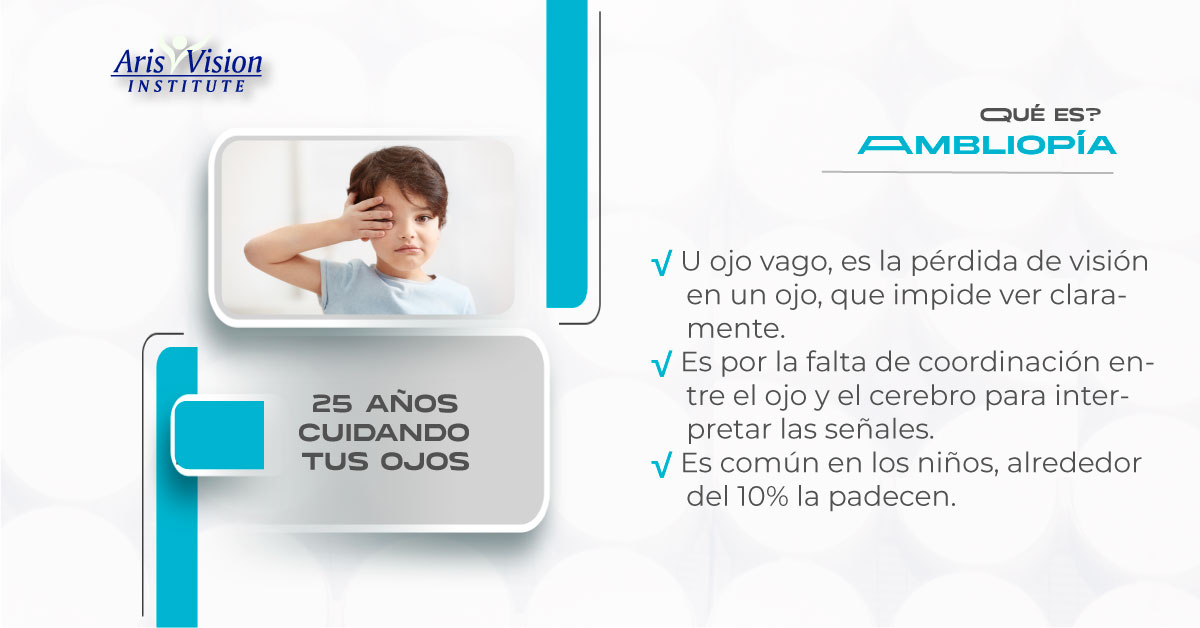 Aris - #ClínicaOftalmológica 👨‍⚕️ 👉Los síntomas de la ambliopía son: 📍 ...