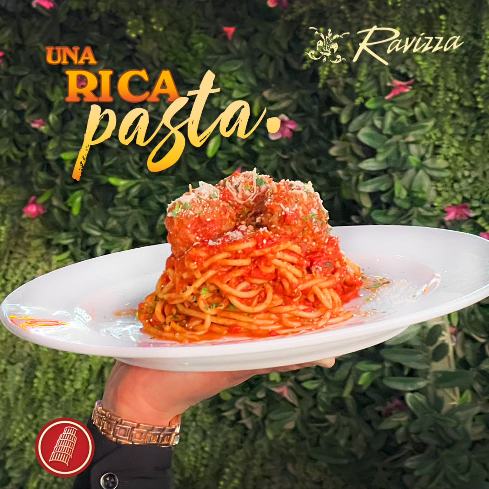 Un Rica comida italiana los espera en... - Ravizza Ristorante