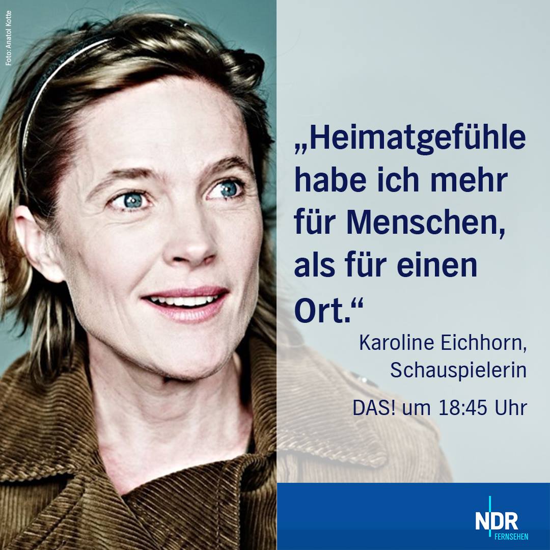 NDR Fernsehen - Welche Menschen geben euch ein Gefühl von Heimat? 🏠🤗 ...