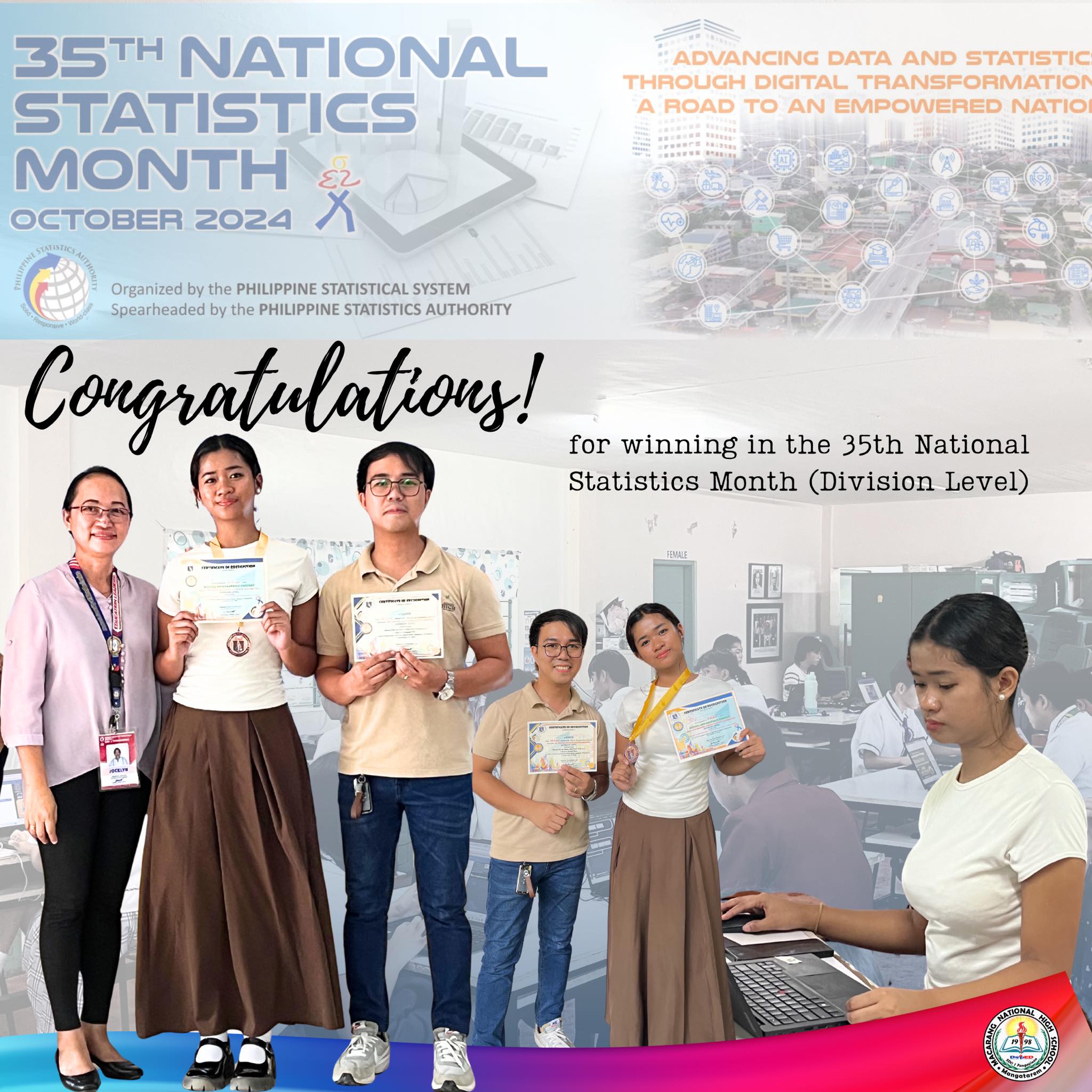 Deped Tayo Macarang NHS 300218 - Congratulations to Krystalle Jan ...