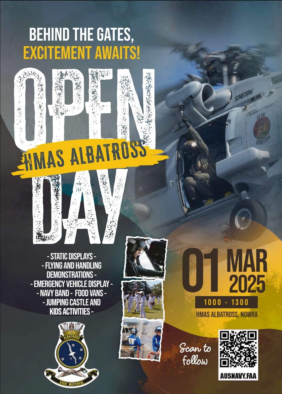 HMAS - HMAS Albatross open day is coming up Saturday 1st of March 2025 ...