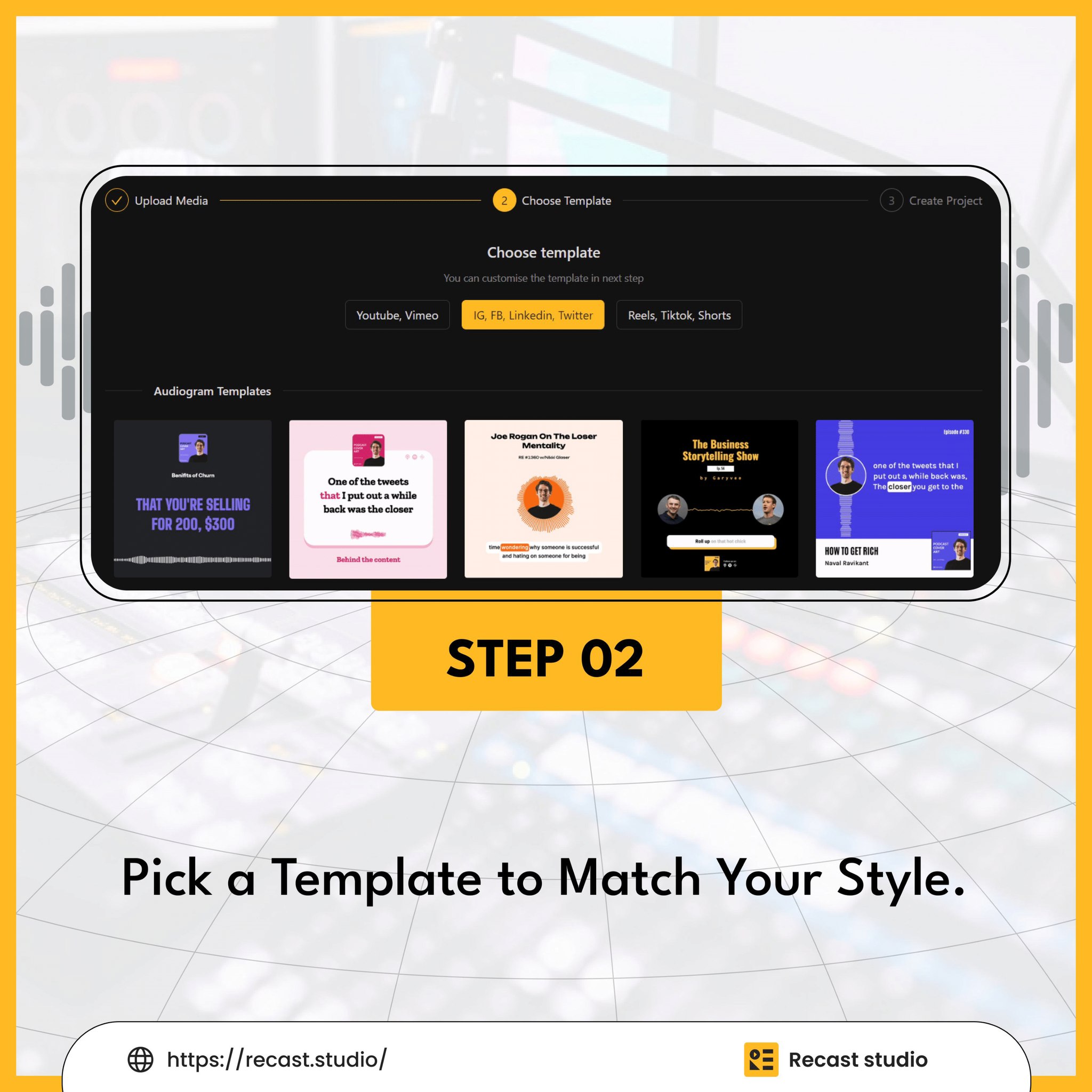 Recast Studio - Repurpose Your Video & Audio Content