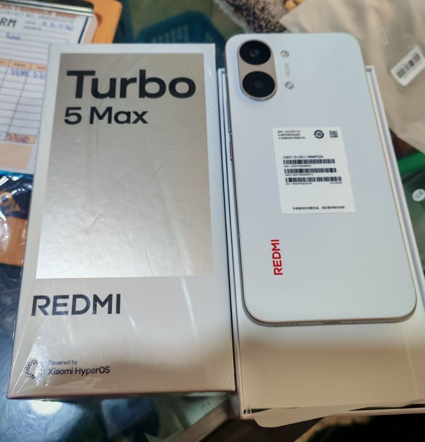 Redmi Turbo 5 max Cn rom Good as new/used 16+256 6.83