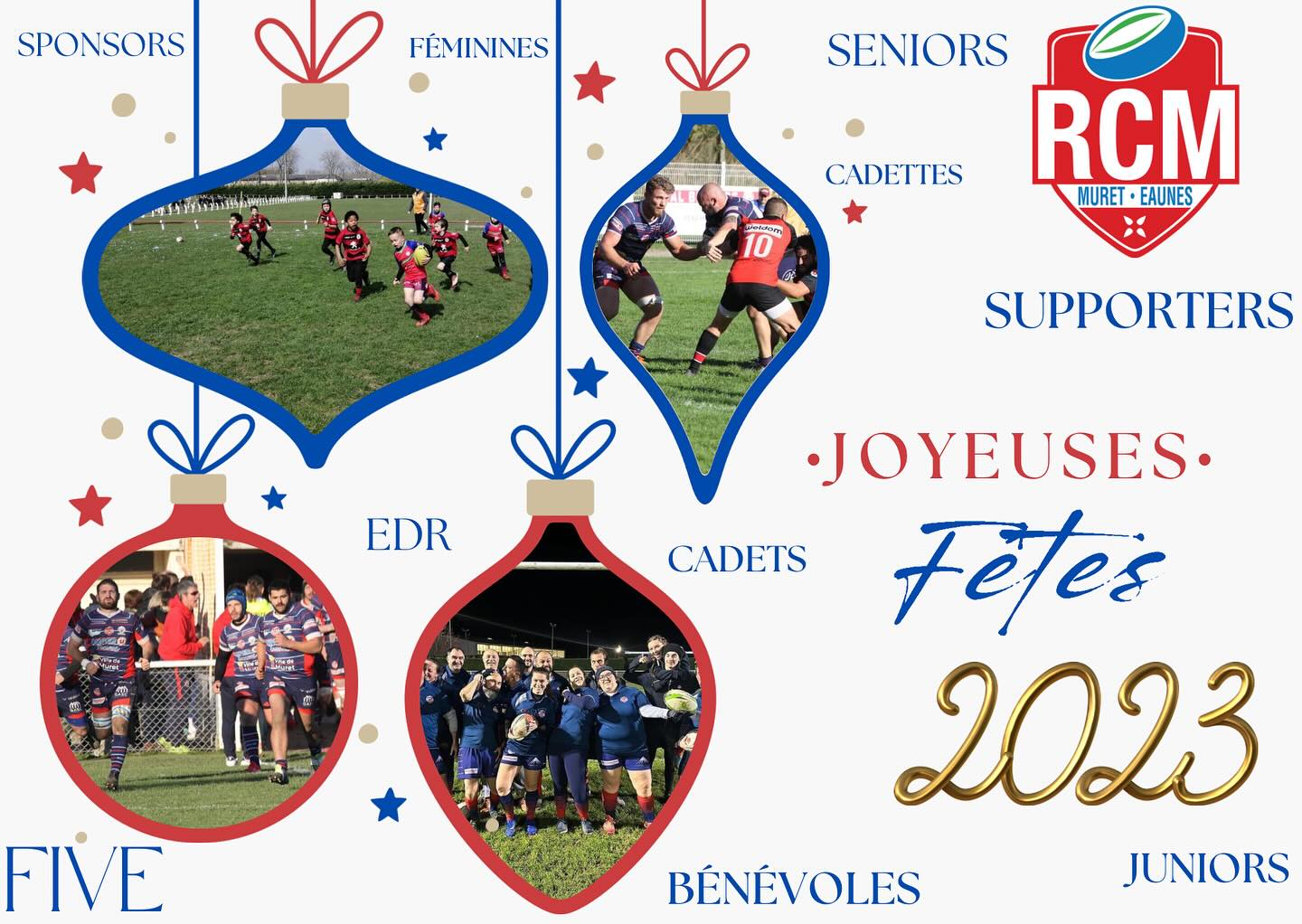 Bonne fêtes de fin d’années 2023 !... - Rugby Club Muretain | Facebook