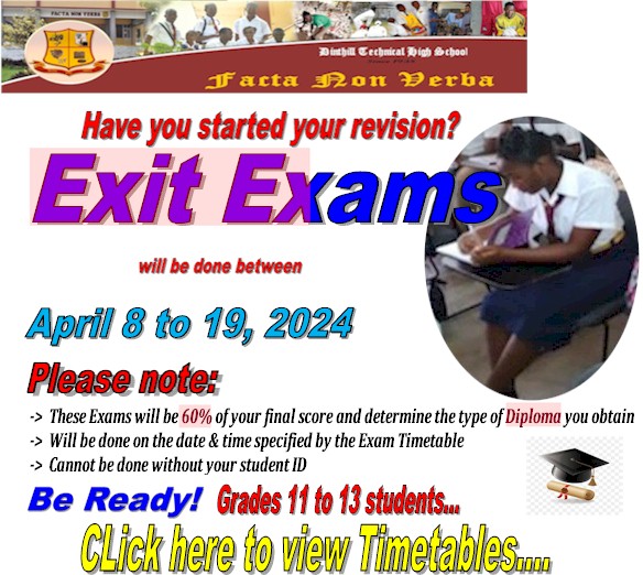 Please visit... - Dinthill Technical HIGH School