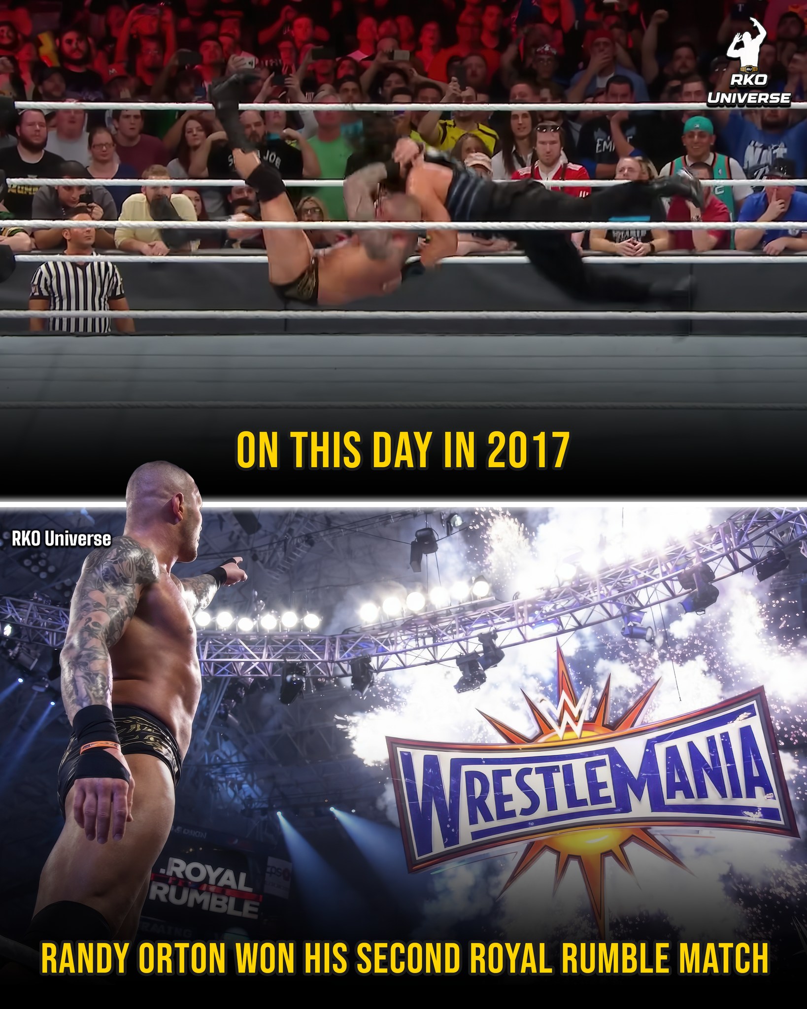 RKO - 9 years ago today, 'The Viper' Randy Orton secured his second ...