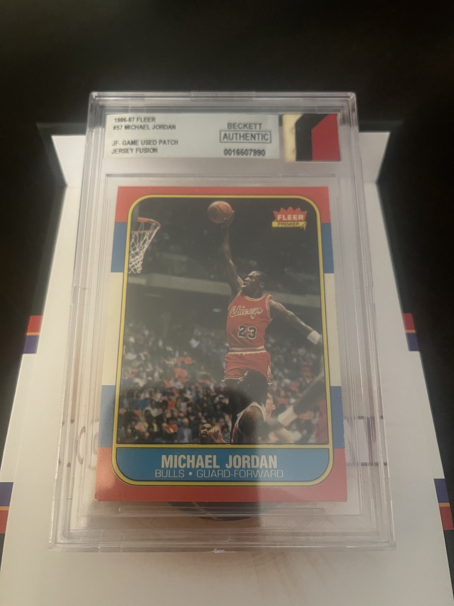 Just Pulled!! Pristine Auction Jersey Fusion 1986-87 Collection