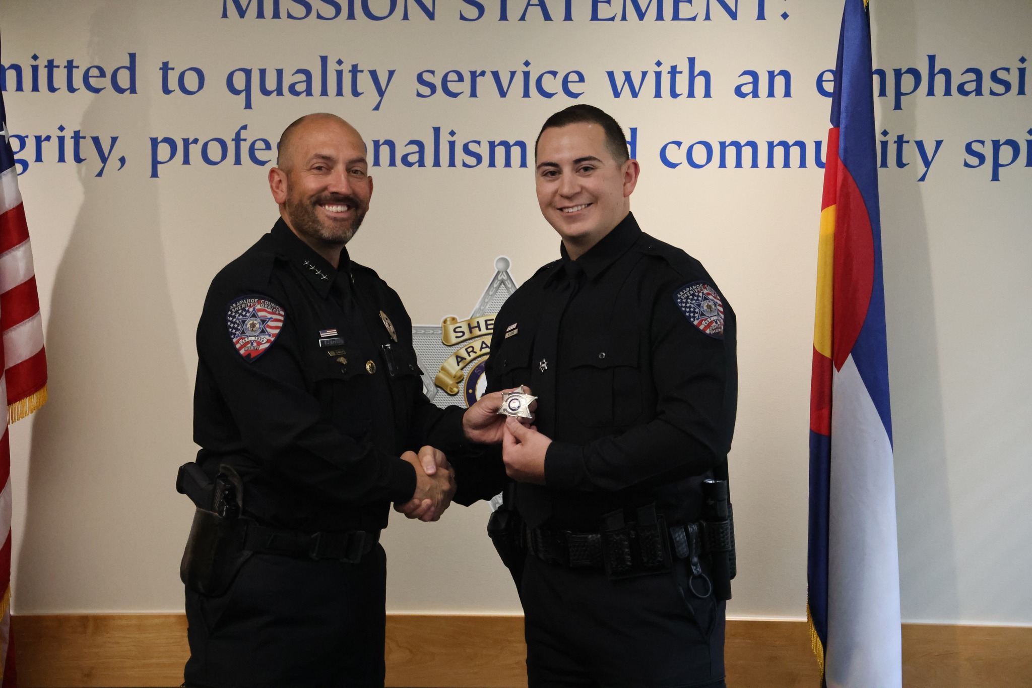 Congratulations to... - Arapahoe County Sheriff's Office