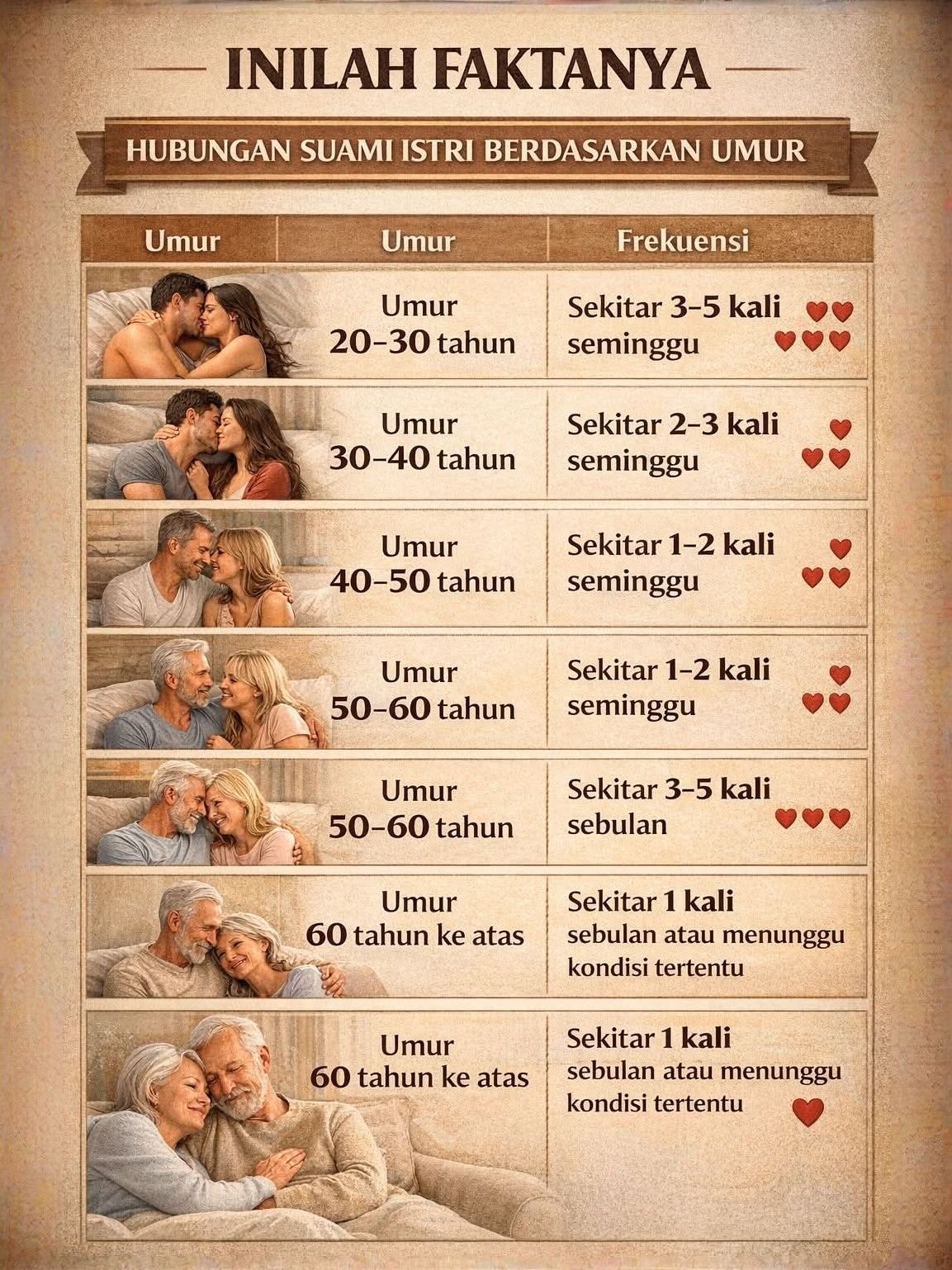 Aneka - Keterangan Frekuensi Berdasarkan Umur : * Umur 20–30 tahun ...