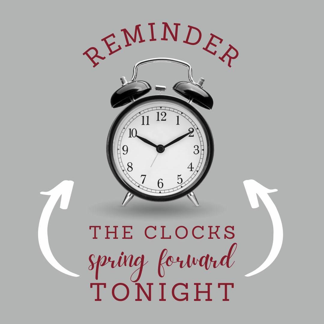 First Insurance - ⏰ Don't forget to set your clocks ahead...