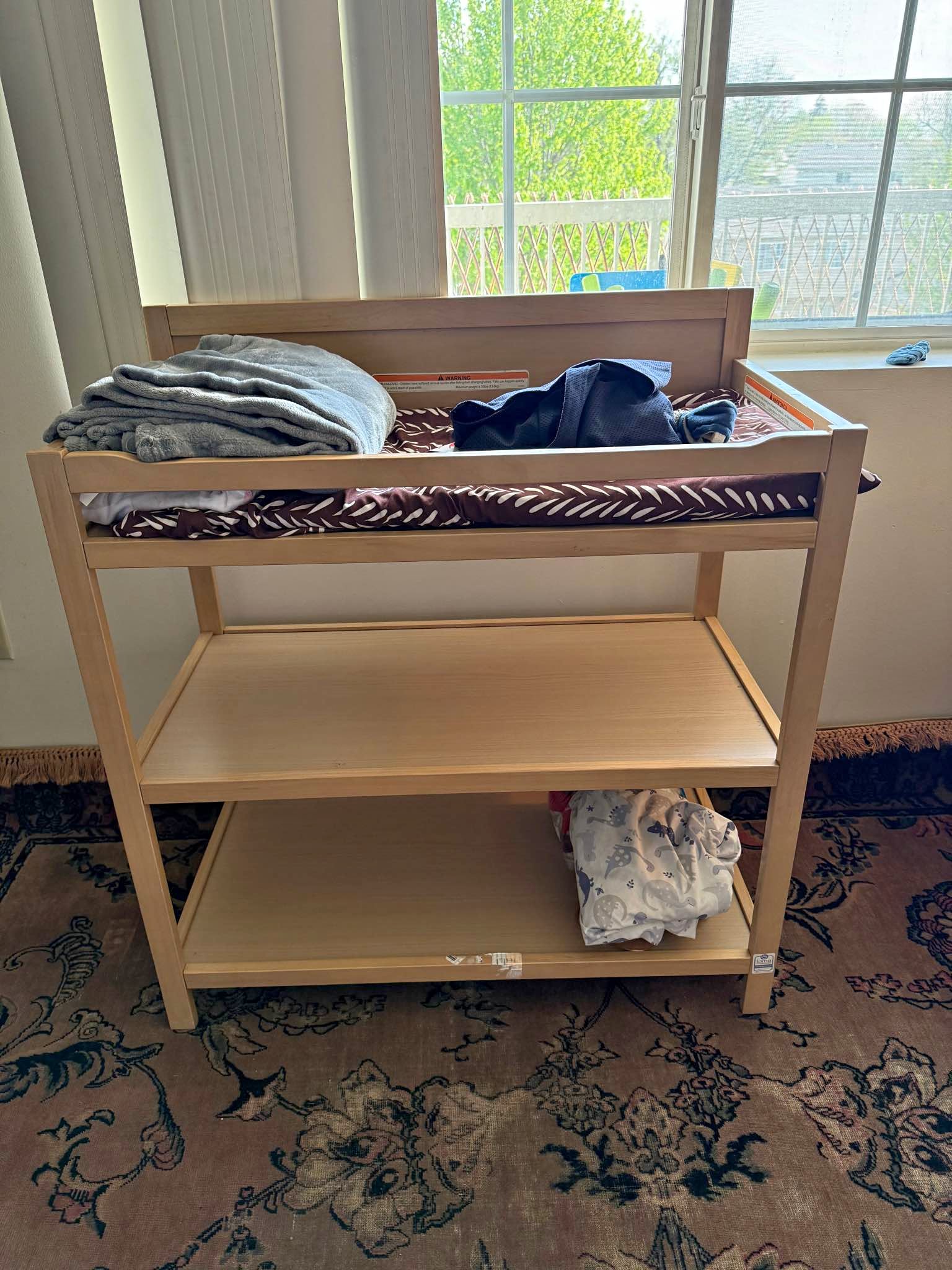 Hatch Baby scale and changing table with grey dresser - Changing Tables ...