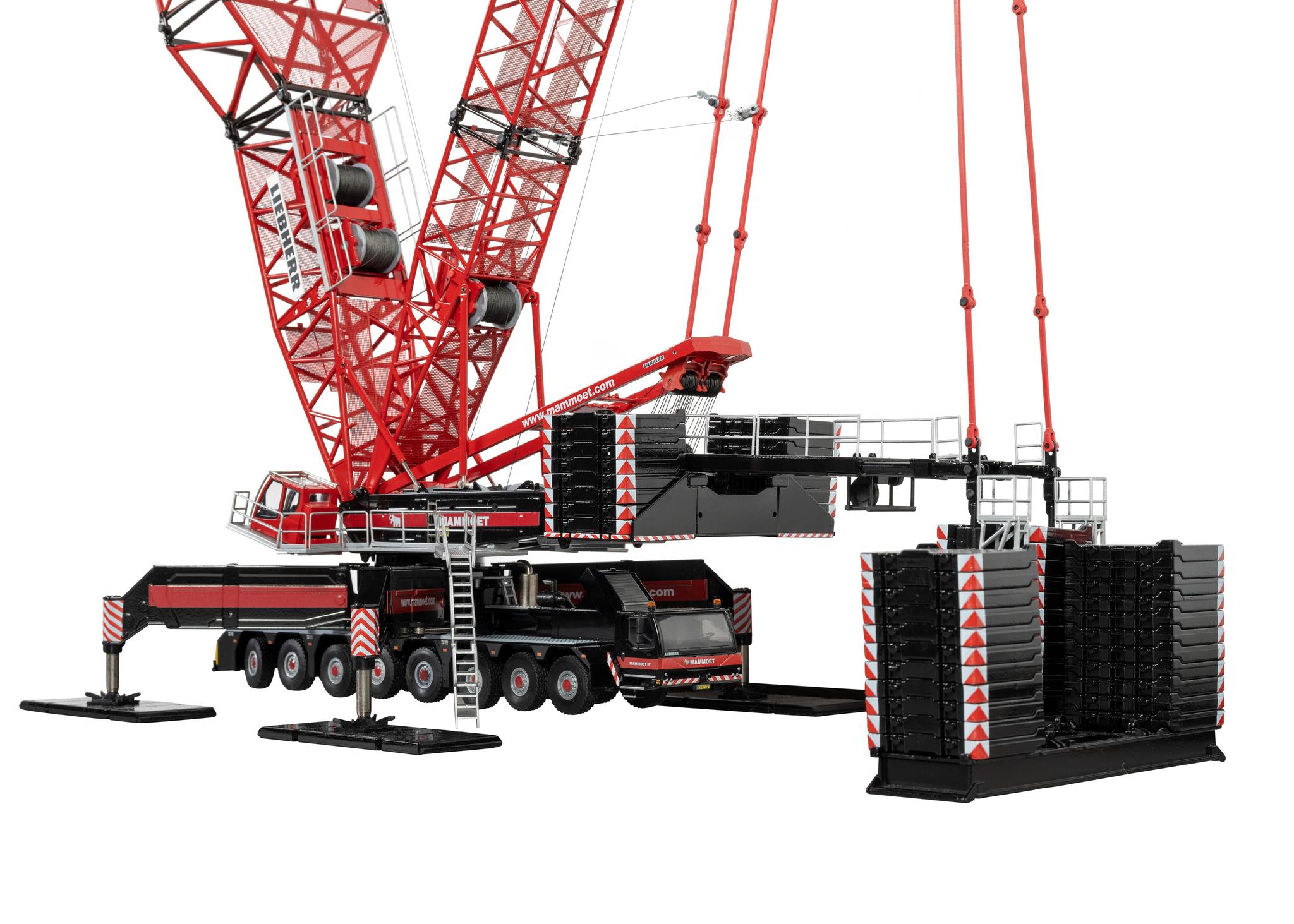 Mammoet LTM 1750 1:50 スケールモデル MAMMOET; LIEBHERR LTM 1750