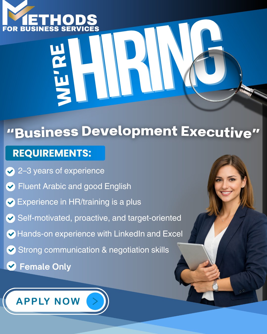 Methods for business services | Cairo