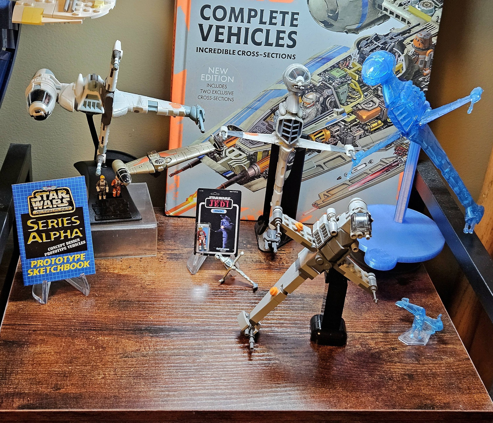 Unique starfighters collection display